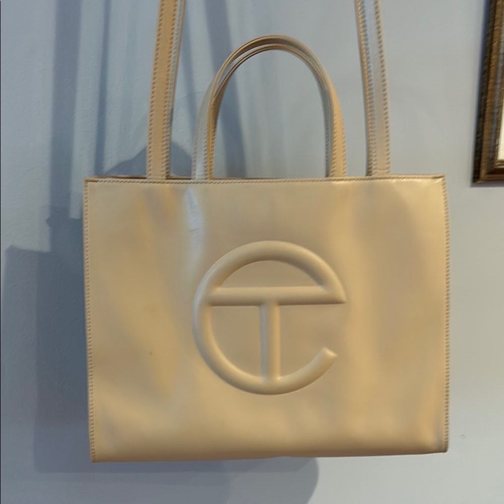 Telfar Beige Shopping Bag
